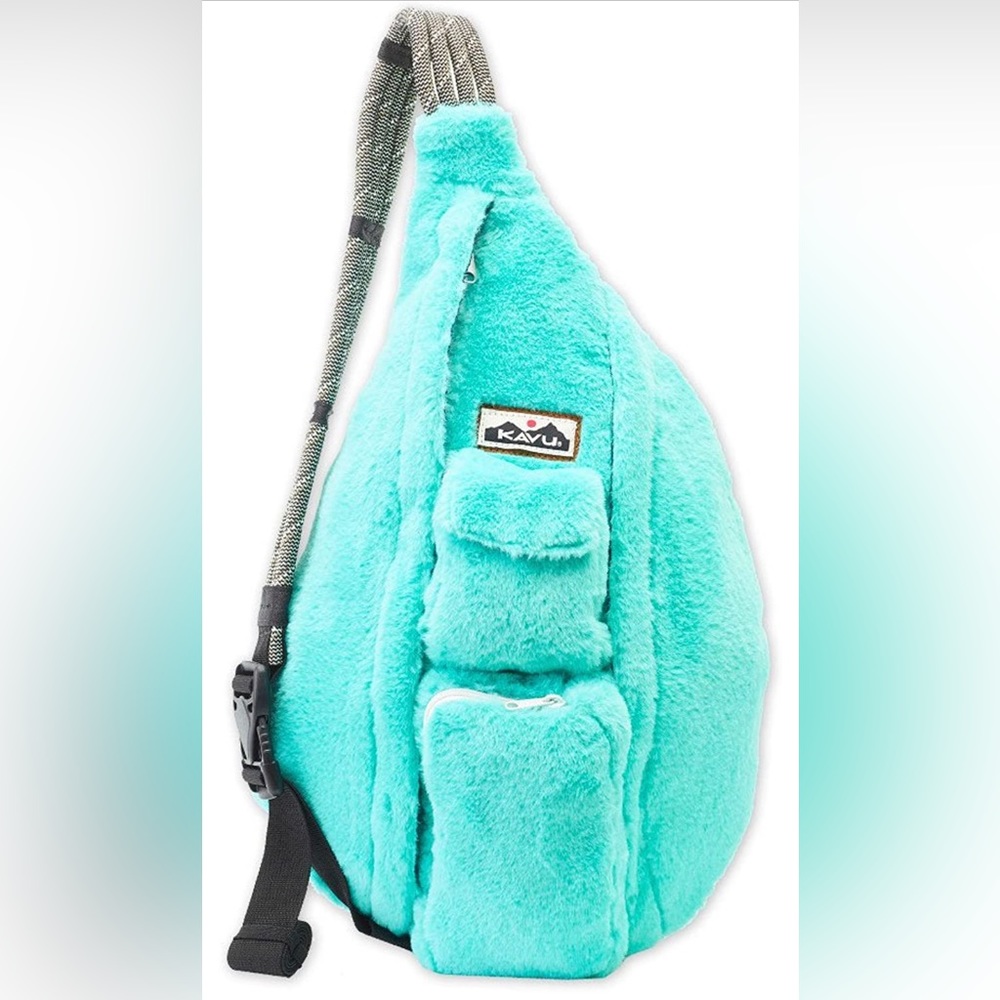 KAVU Rope Fuzz Sling Bag Crossbody Backpack